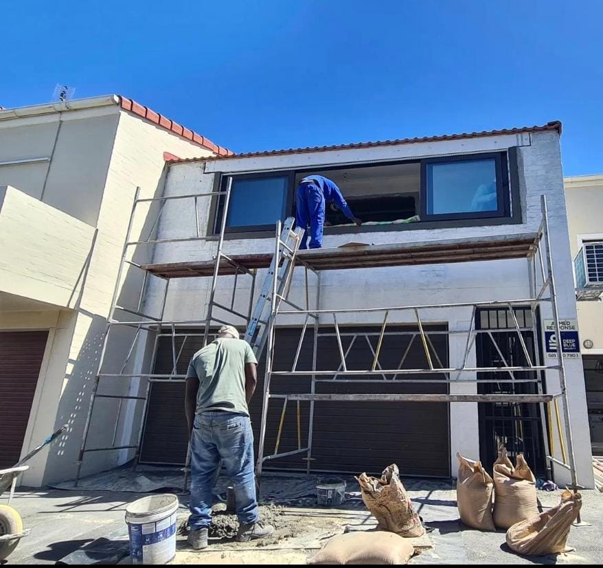Exterior painting work